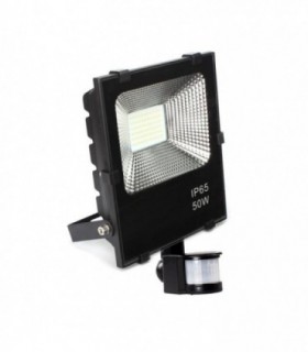KHEBANG Foco Proyector LED 50W con Sensor De Movimiento