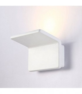 Apliques de Pared de LED 20W Diseño de estilo moderno Tipo cuadrado Blanco