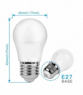Bombilla LED E27 G45 5W